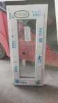 Okno PCV VEKA Euro 76 potrójna szyba białe 470 x 1083 mm