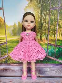 Рожева сукня для лялечки Паола Рейна Paola Reina, Антоніо Хуан. Одяг