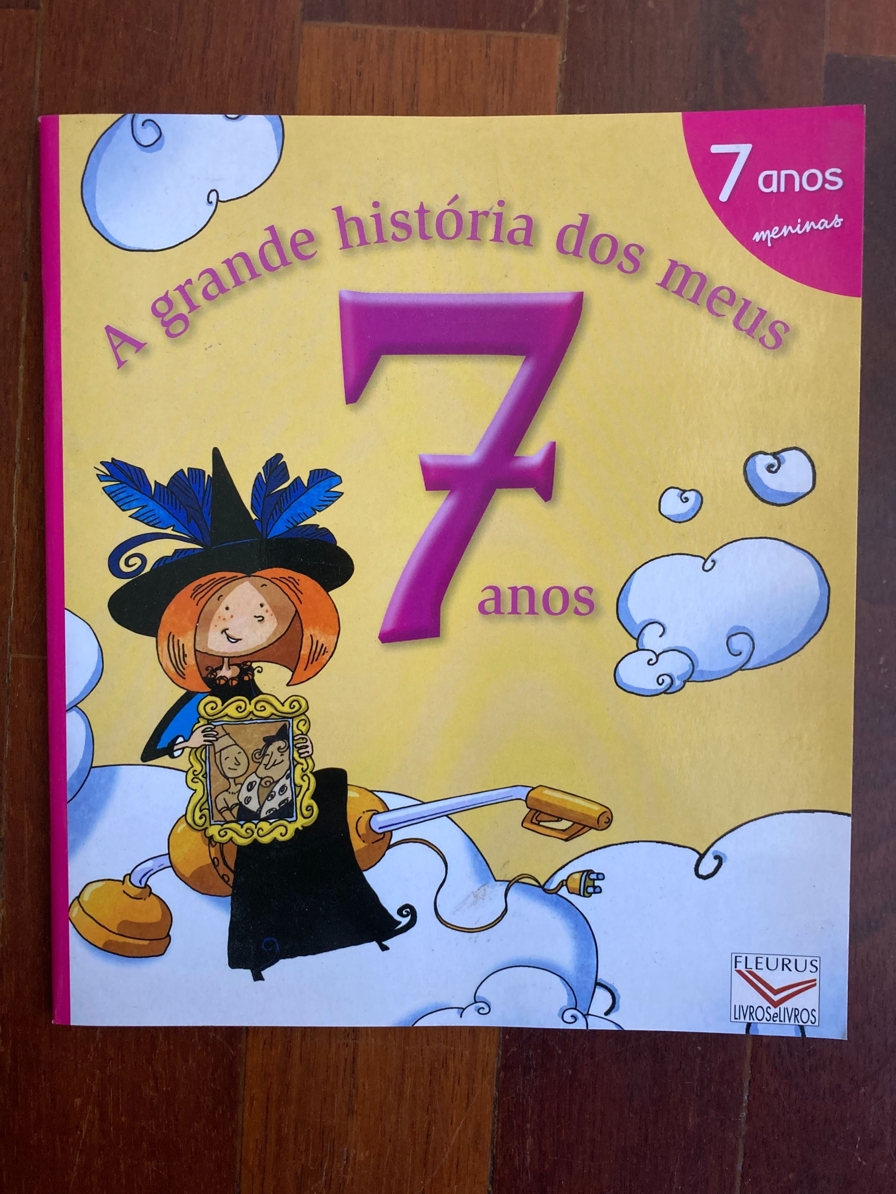 Livro A grande história dos meus 7 anos