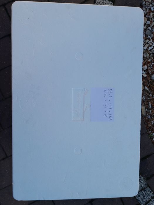 Pudełko termoizolacyjne styropianowe 59,5x39,5x36,5