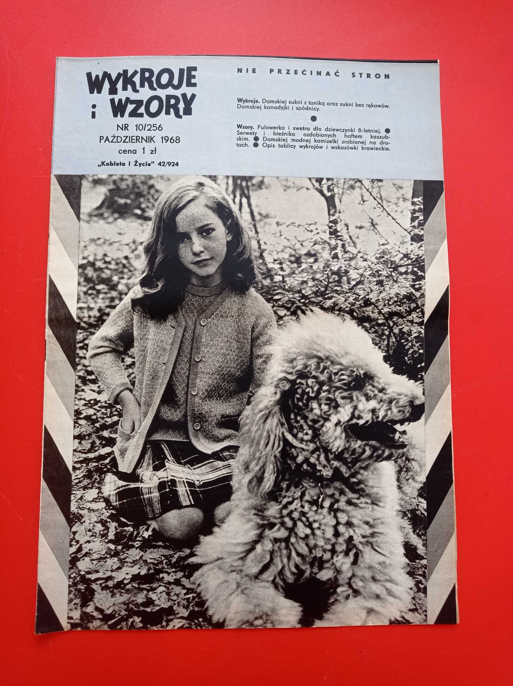 Wzory i wykroje, Kobieta i życie, październik 1968