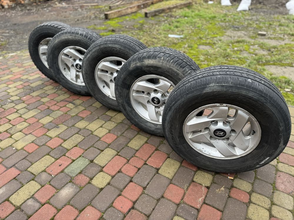 245/70r16 NEXEN диски та шини, від HYUNDAI TERRACAN