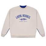 Damska bluza LH Tribal Nude & Blue Sweatshirt Local Heroes Since 2013