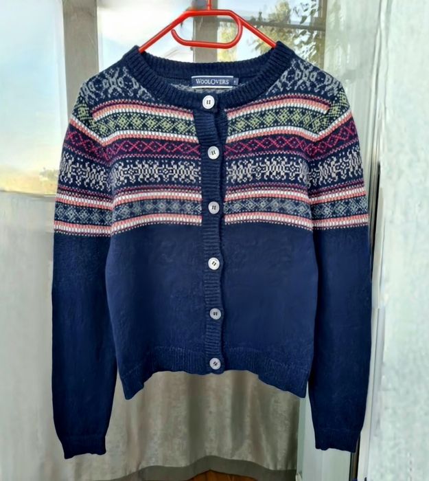 Вовняний кардиган/кофта Woolowers