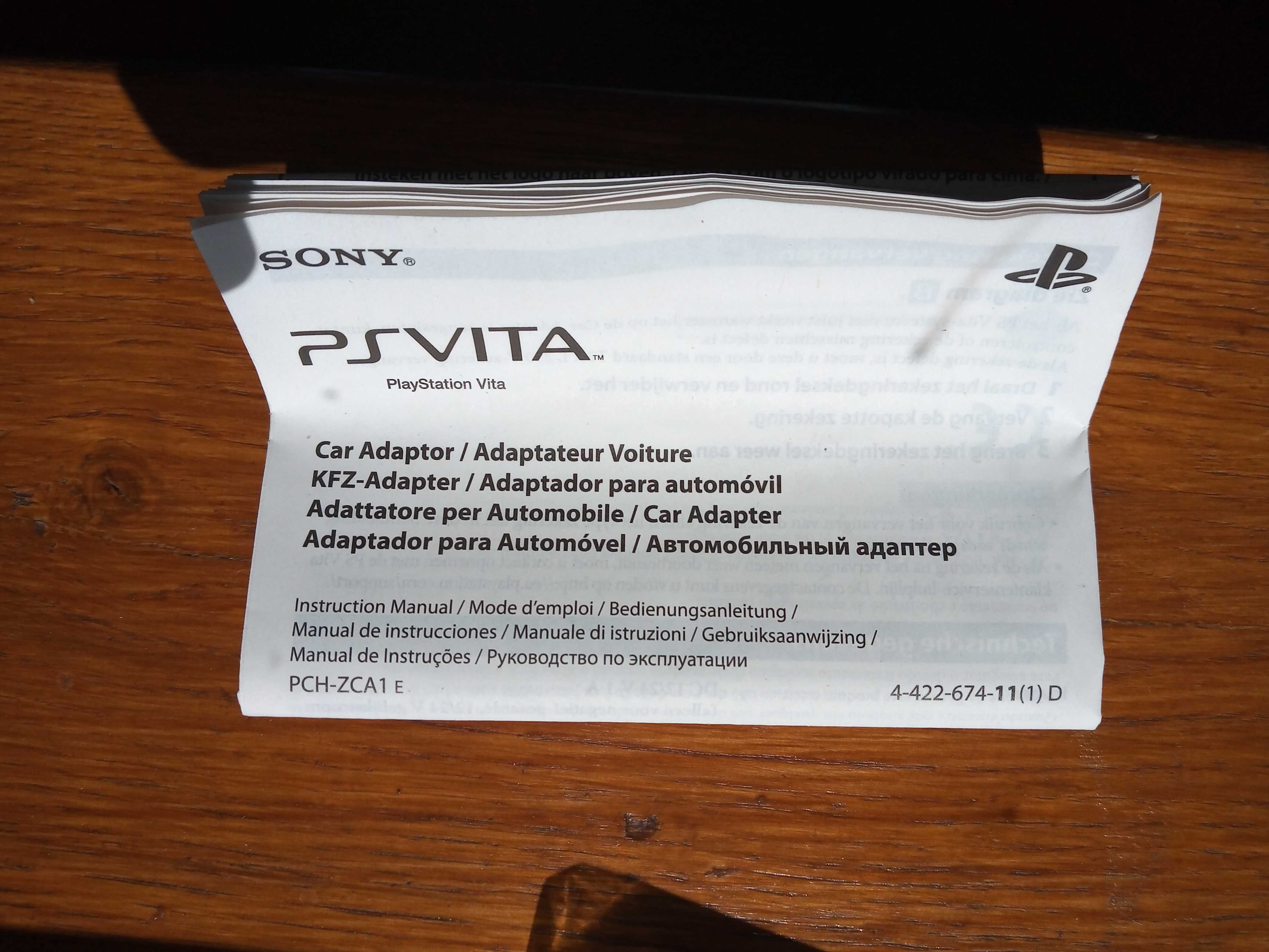 Ładowarka samochodowa USB Sony PS Vita nowa !