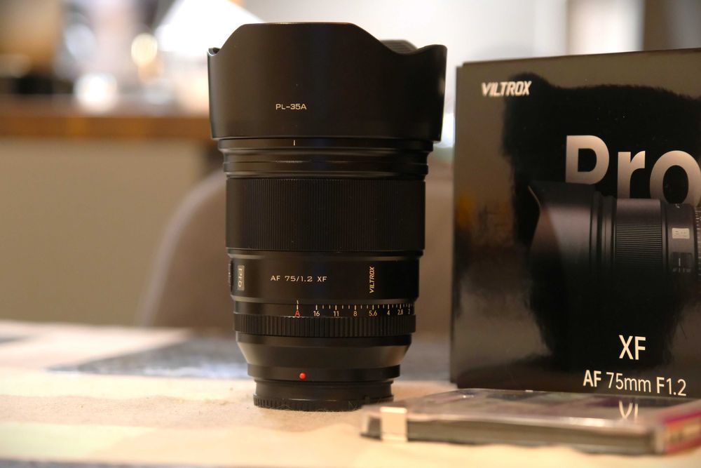 Obiektyw Viltrox 75 75mm 1.2 f1.2 Fujifilm Fuji stan idealny