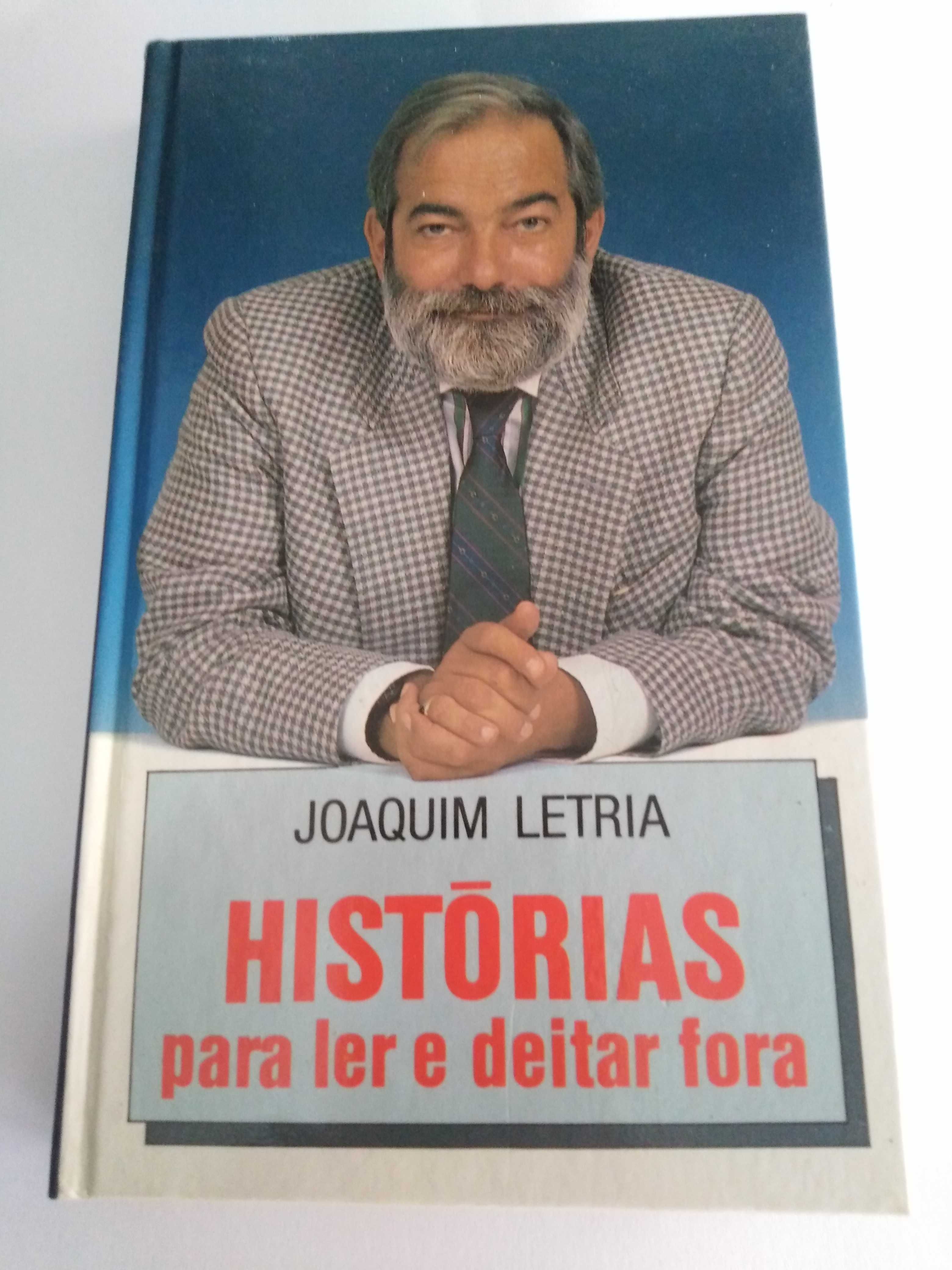 Livro antigo - Histórias para Ler e Deitar Fora de Joaquim Letria.