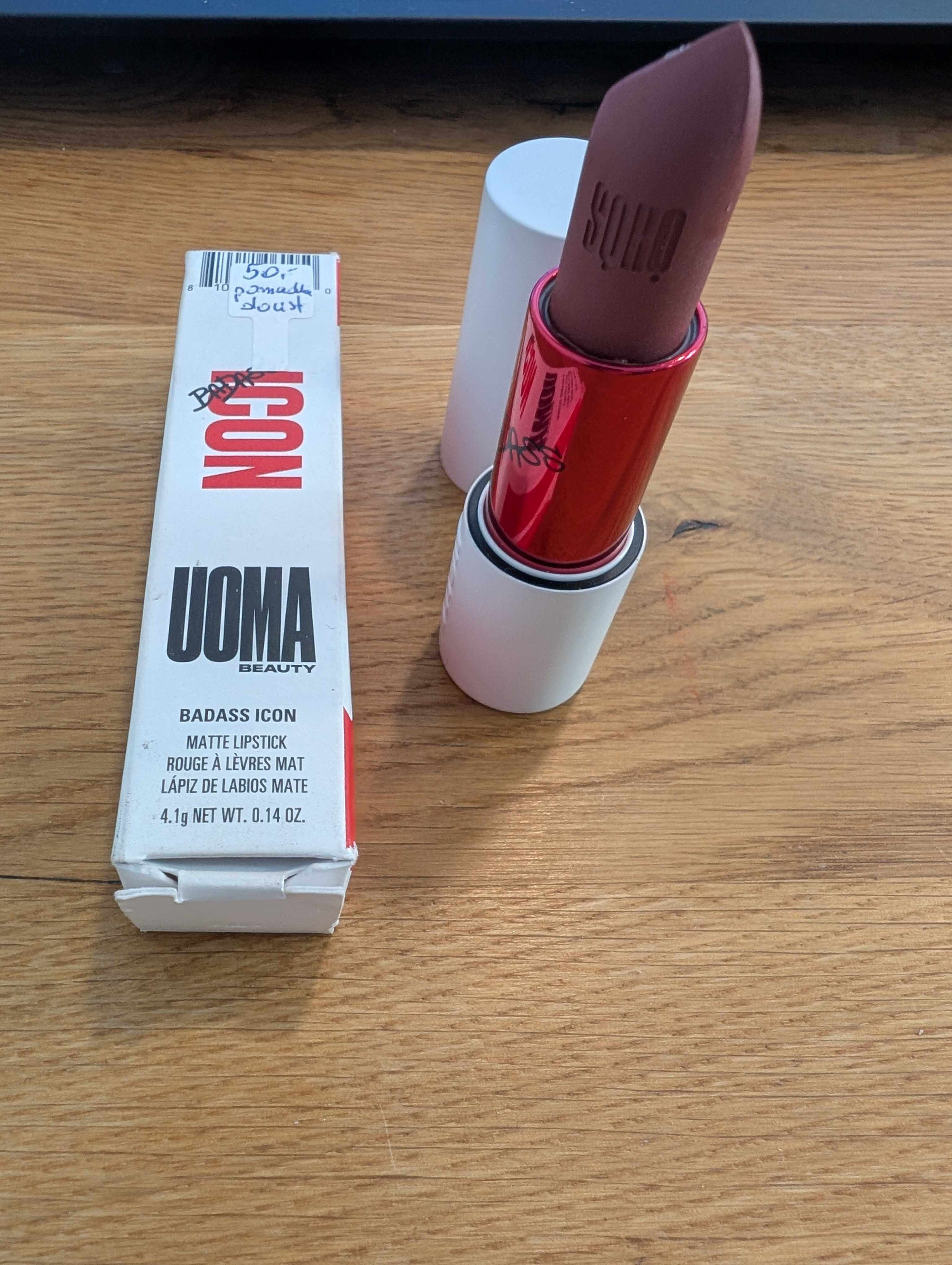 Pomadka - UOMA Beauty Badass Icon Concentrated Matte Lipstick