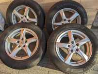 Диски легкосплавні R16 із зимовою гумою Michelin 215x60