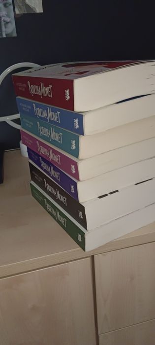 Rodzina monet 7 sztuk całą seria książka