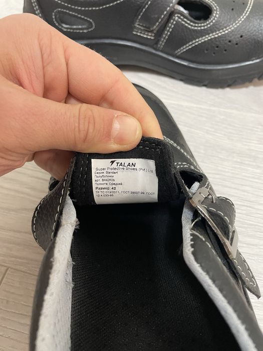 Літні напів черевики для роботи