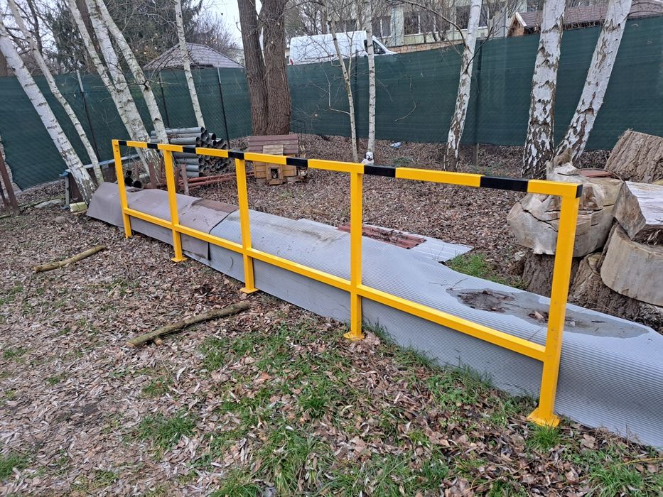 Barierki ochronne, profile stalowe