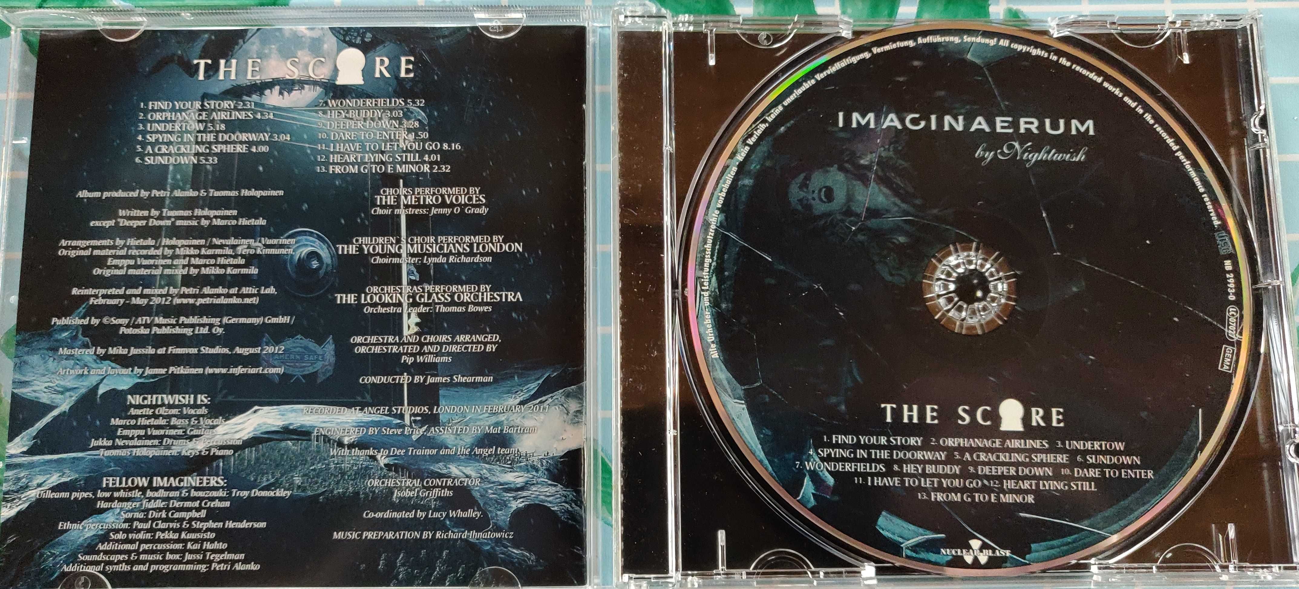 Nightwish imaginaerum: the score CD + plakat