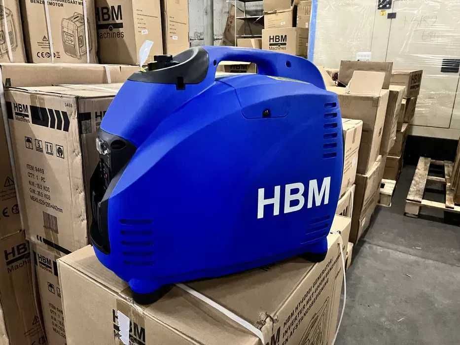 Генератор инверторный HBM Machines 1,8 кВт +двигатель Хюндай +масло