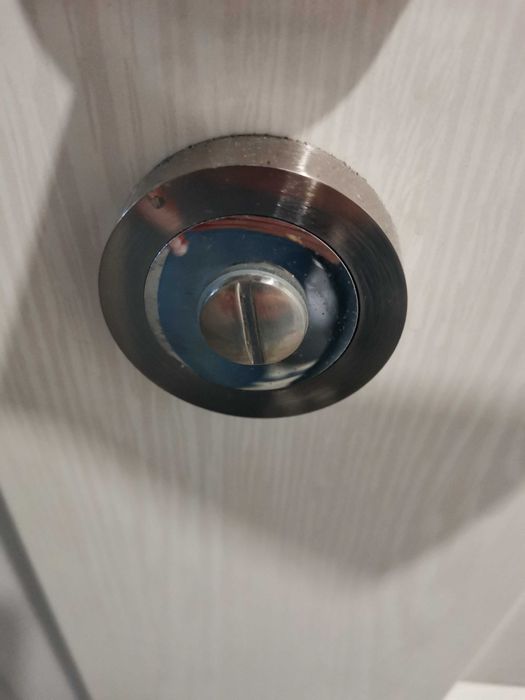 Rozetka okrągła do WC chrom satyna Infinity