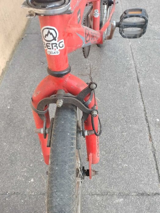 Bicicleta berg usada