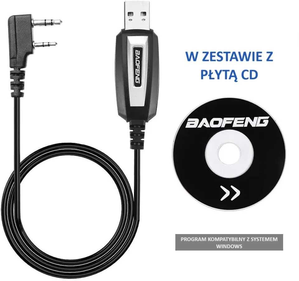 Łączność bez granic! Kabel USB do programowania Baofeng i Quansheng