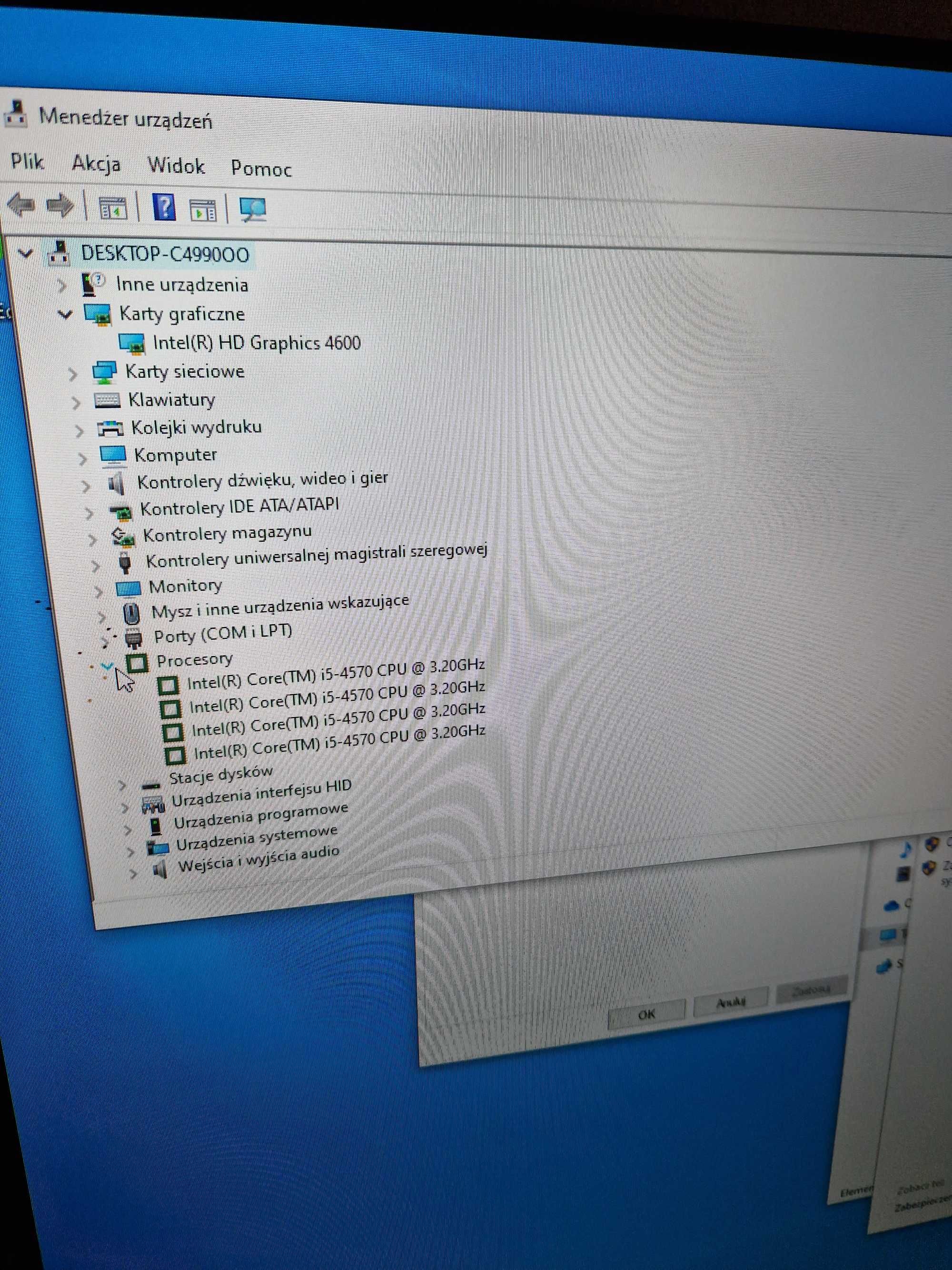 Komputer stacjonarny i5-4570 4GB / 500GB (2714)