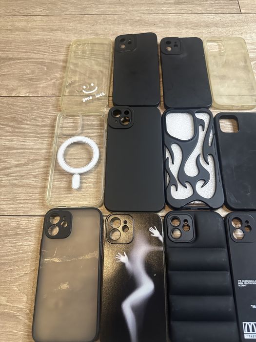 set pakiet etui iPhone 12 (nie Max, Pro, mini)