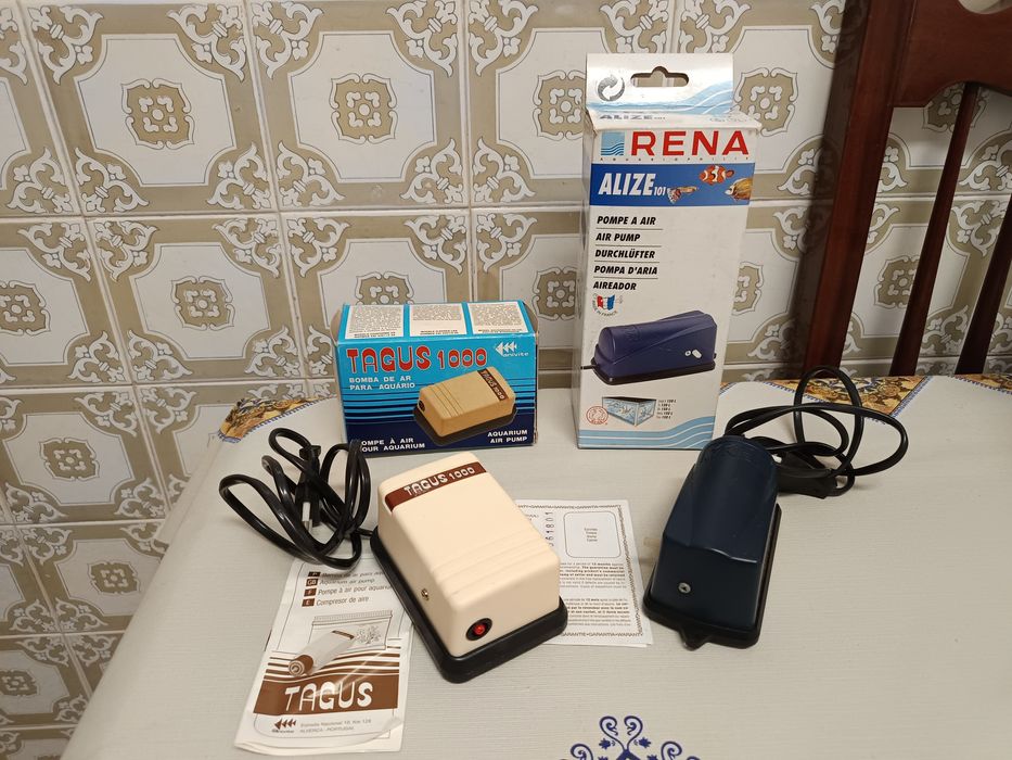 Vendo 2 bombas de ar para aquário novas