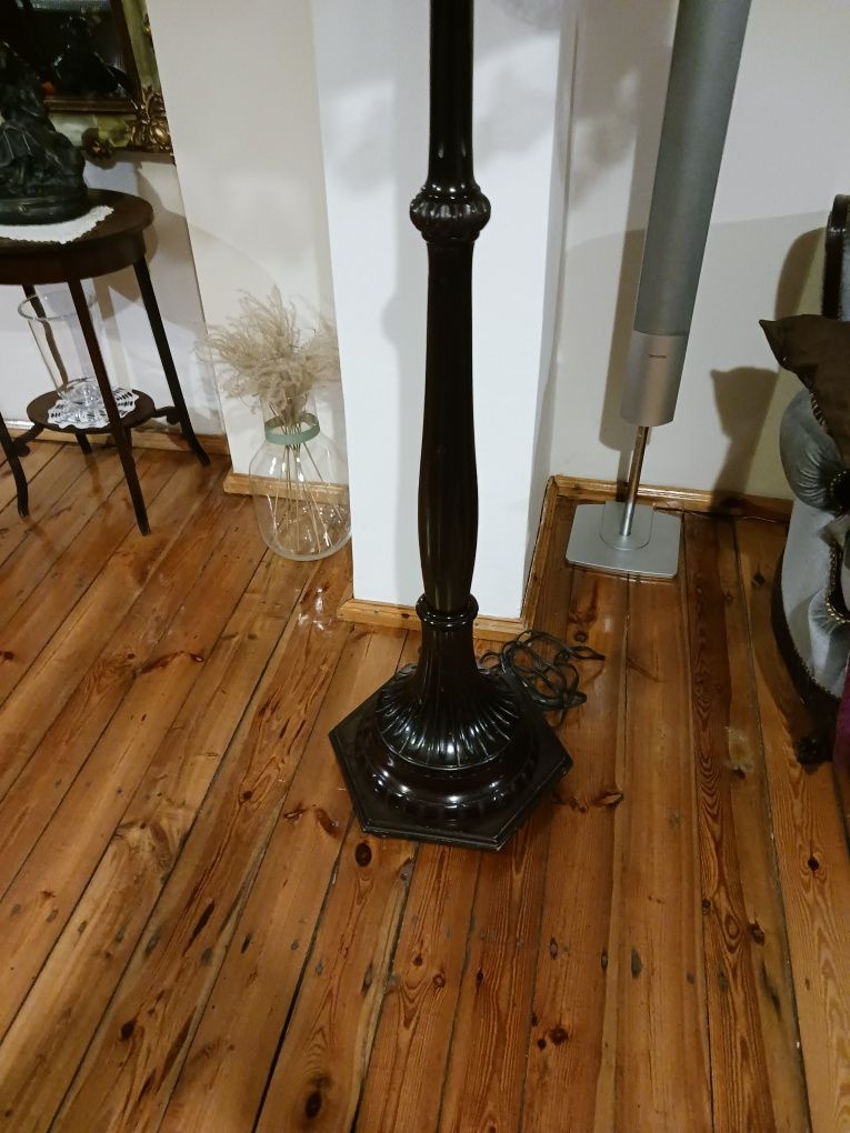 Lampa antyk z abażurem