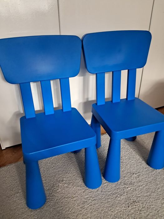 Krzesełka Mamut z Ikea 2 szt.