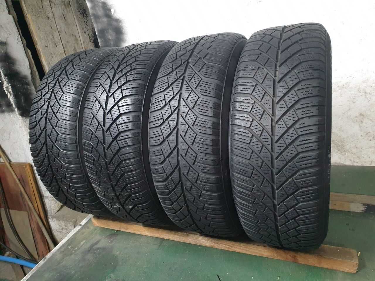 Cztery Opony zima 195/60R15 7,5mm Continental ContiWinterContact TS830