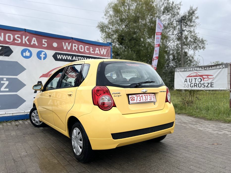 Chevrolet Aveo 1.2 Benzyna+LPG//BRC//2009//5 drzwi//Zamiana