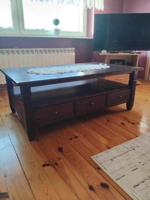 Ława kawowa lite drewno