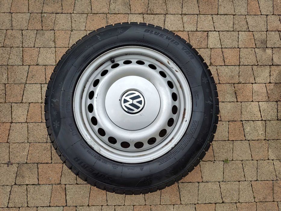 4 x Koła ZIMOWE VW T5  / 5x120 ET51  205/65/16 - 8 mm !