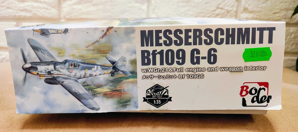 Niemiecki Myśliwiec Messerschmitt BF-109 G6 | BorderModel - BF001 1:35