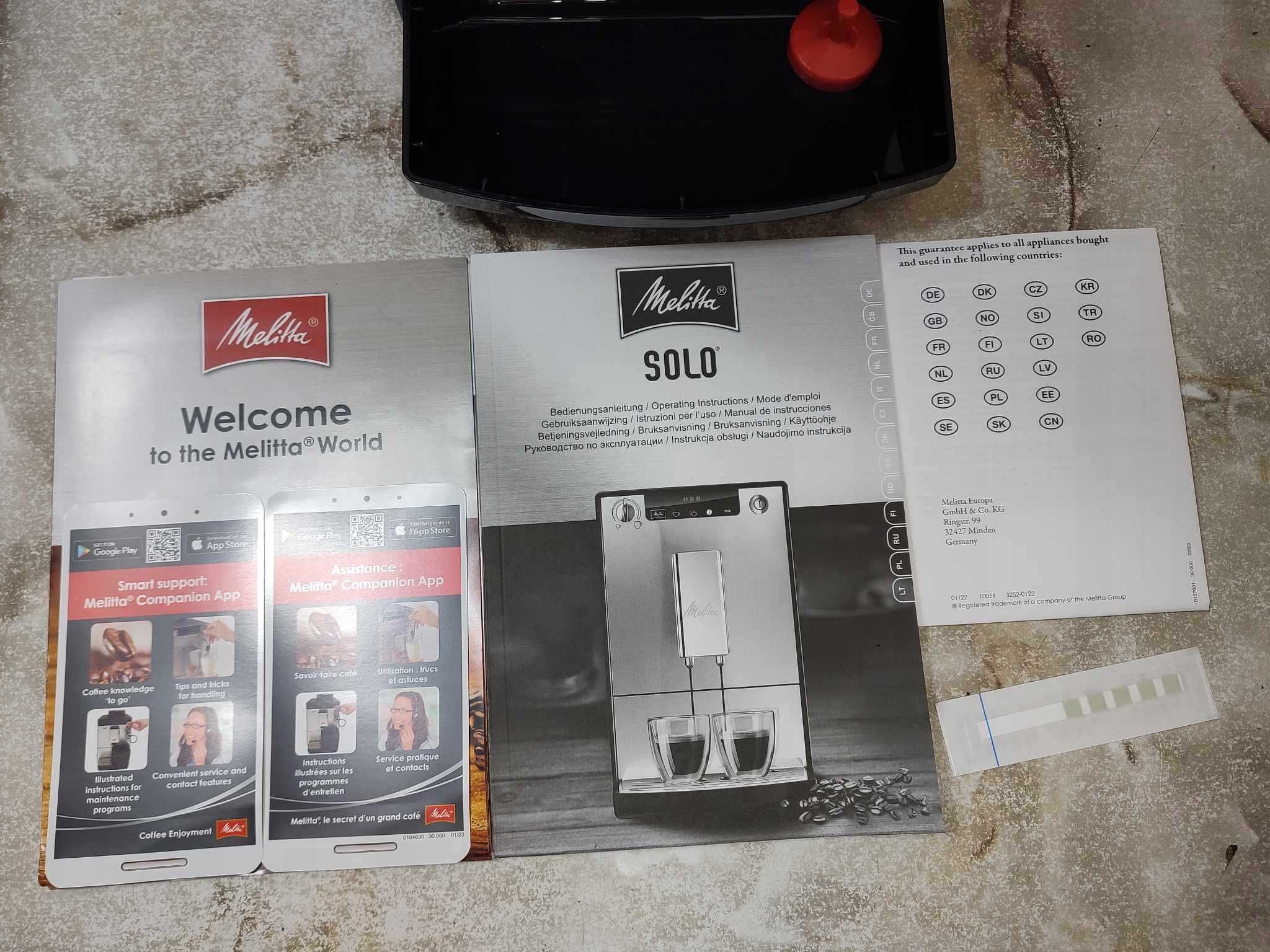 Automatyczny ekspres ciśnieniowy Melitta Ekspres Caffeo Solo 1400W