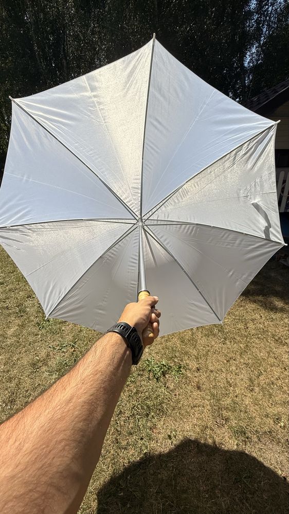 Parasol ślubny! Antydeszczowy!