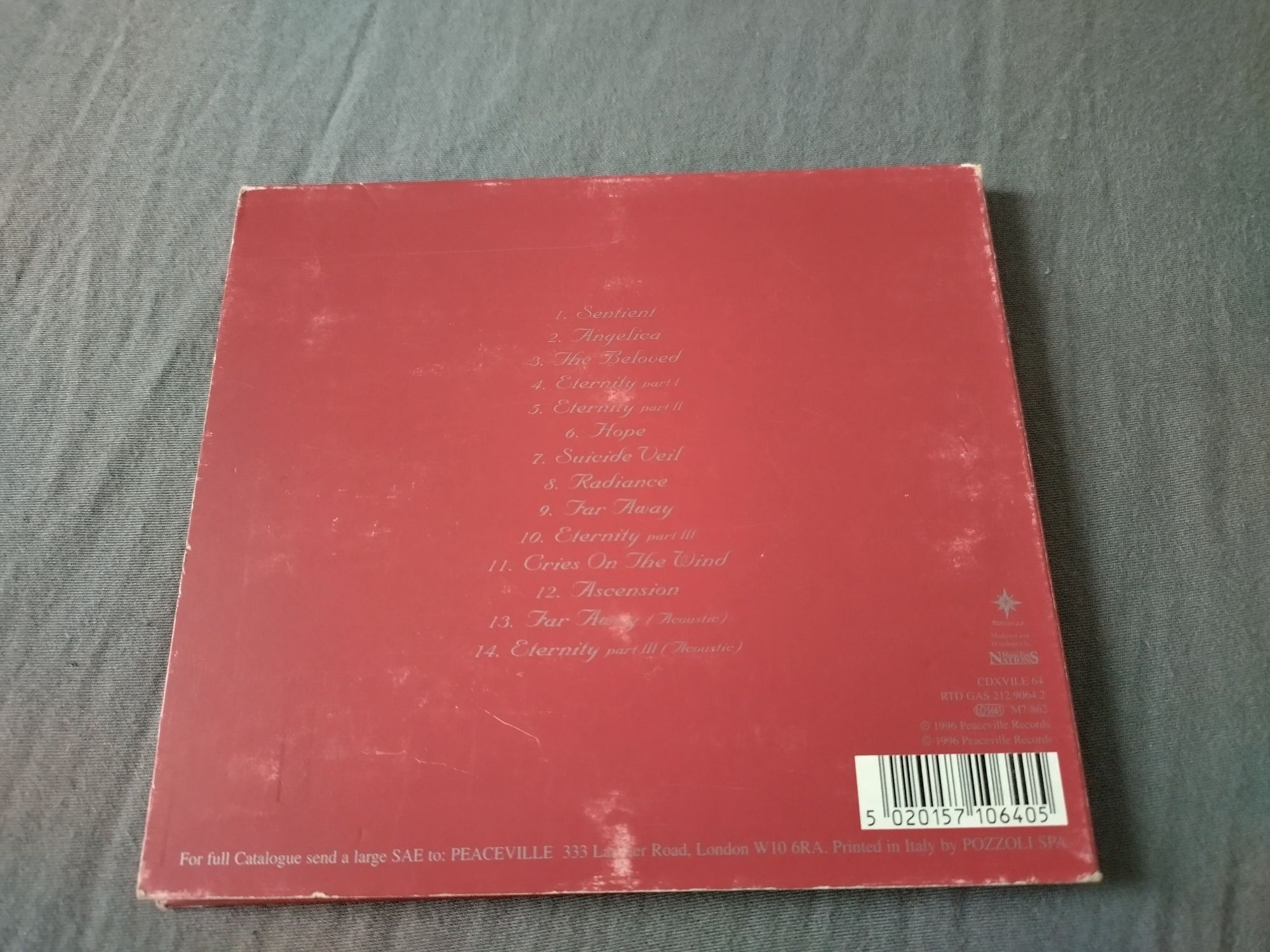 Anathema ~ Eternity ~ 1 wydanie Limited Edition Digipak 1996r ~ DB