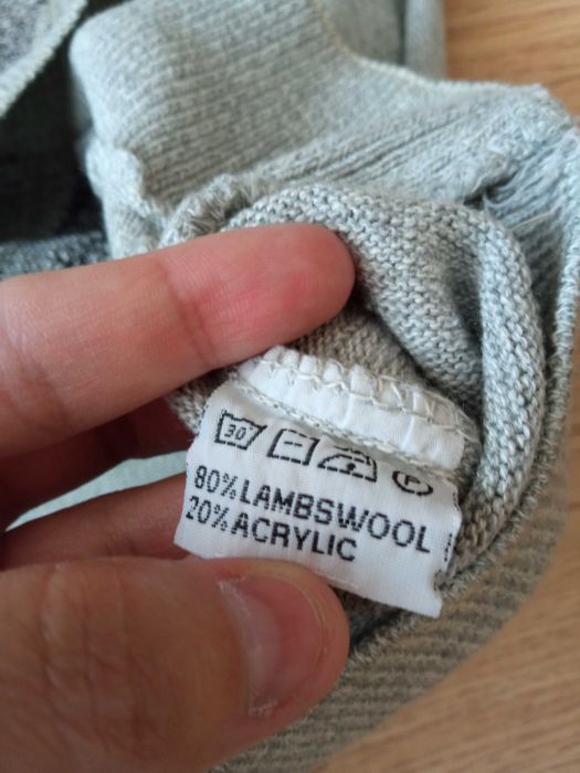 Sweter męski z jagnięcej wełny