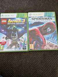 Gry na Xboxa 360 Batman3 Beyond Gotham i Spider man EDGE of time