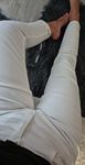 Spodnie chrostian dior nowe r. 26/27 biale