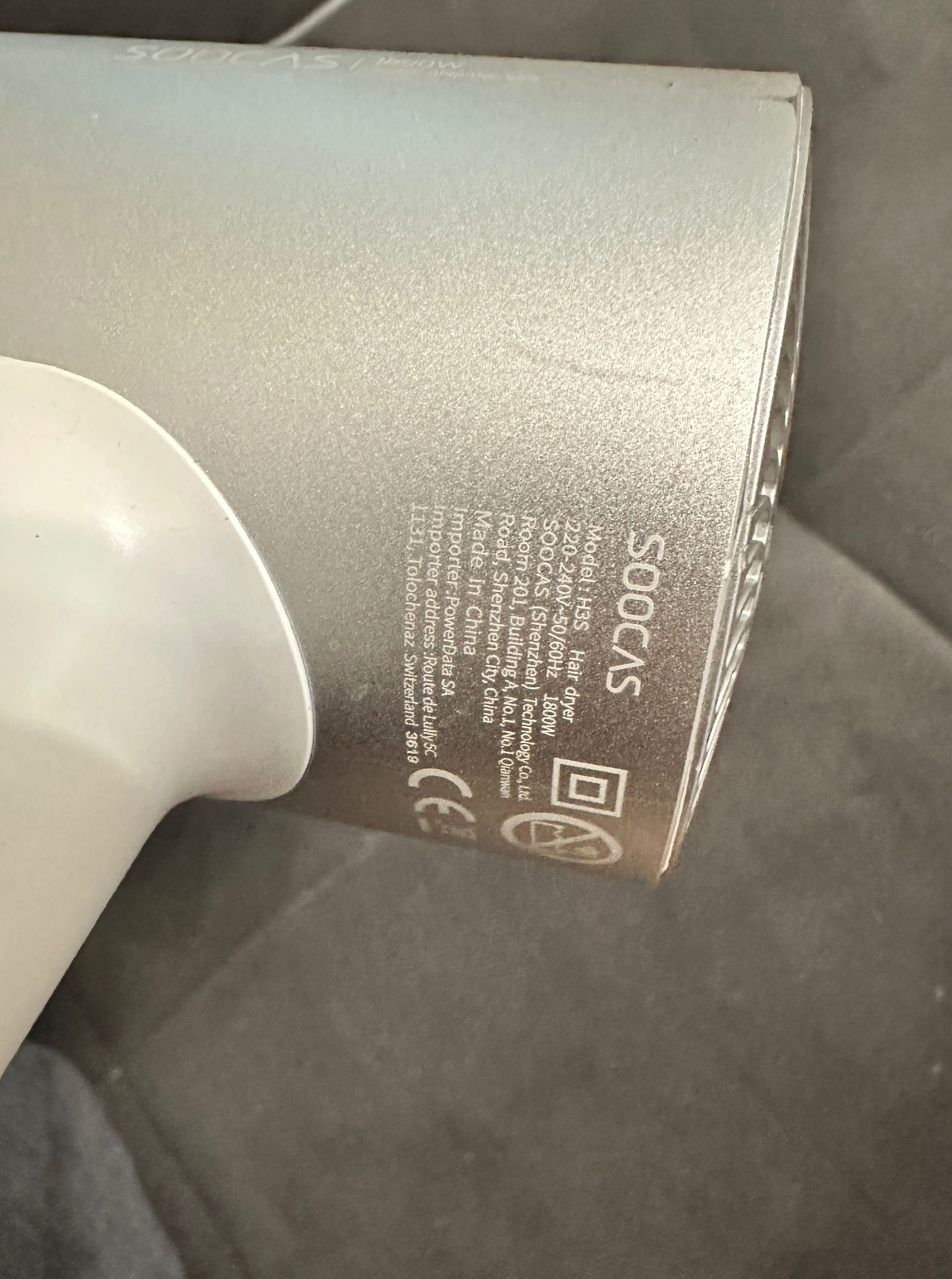 Suszarka do Włosów Xiaomi Soocas Hair Dryer H3S