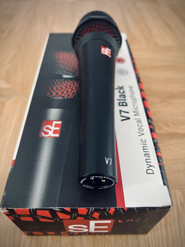 sE Electronics V7 Black – mikrofon z klasą!