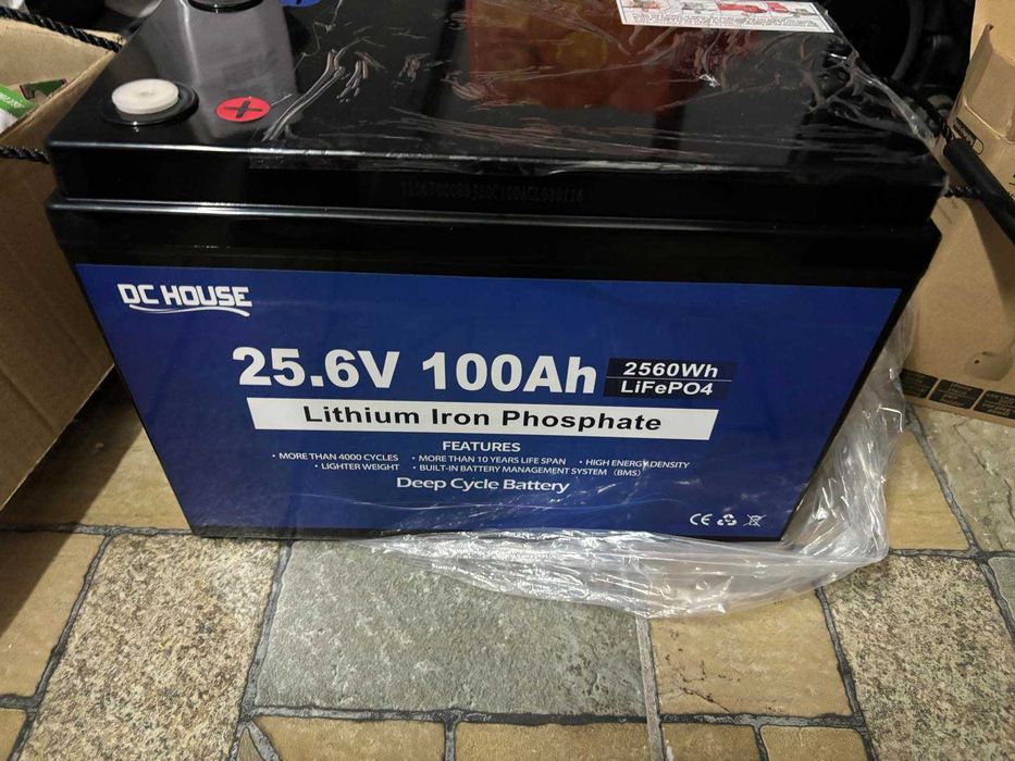 Комплект безперебійного живлення 3 KW lifepo4 24v 100Ah  інвертер