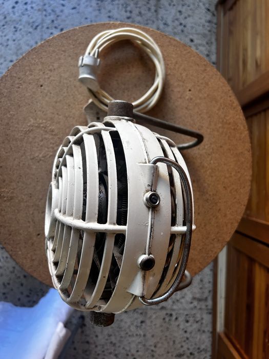 Aquecedor com Ventilador Vintage Albin & Sprenger Anos 50/60 Raro