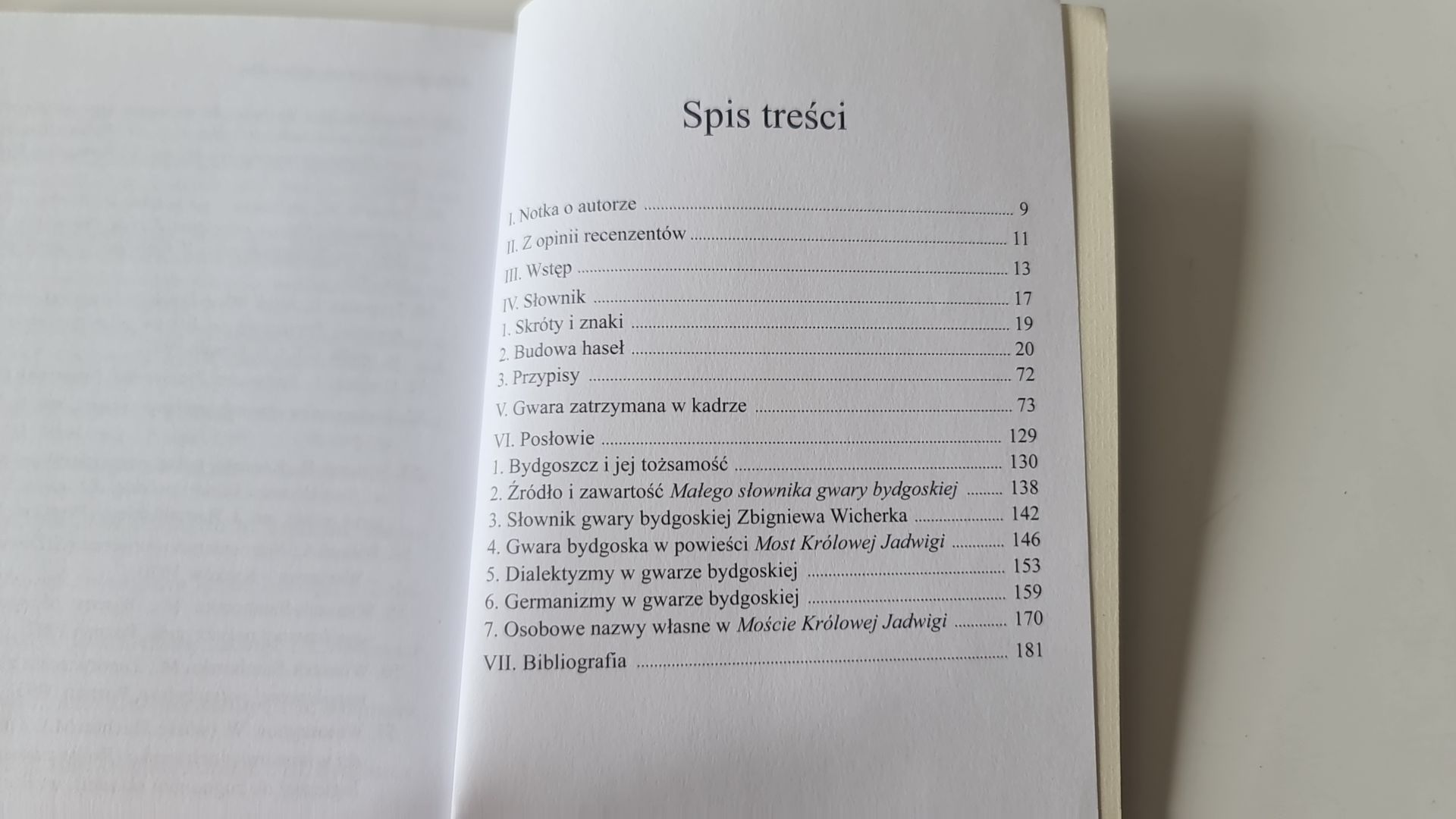 Jak mówili bydgoszczanie mały słownik gwary bydgoskiej gwara Dyszak
