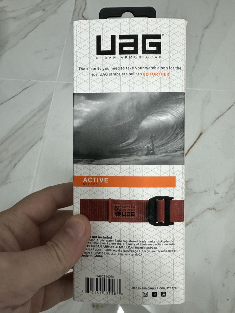 UAG orange для Watch Ultra 49 mm.
