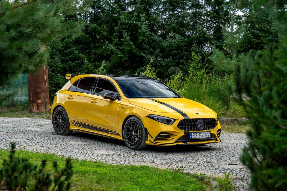 Mercedes-Benz Klasa A A35 AMG / 306 KM / Salon Polska / Pakiet Aero Faktura Leasing Kredyt