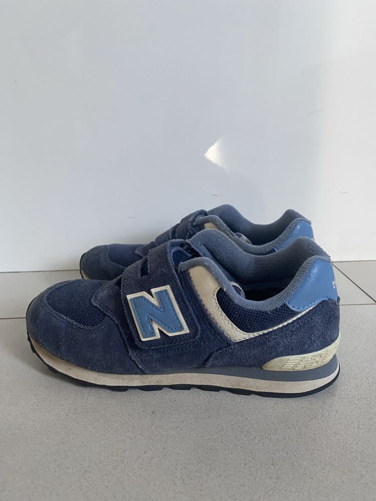 Niebieksie buty new balance 574