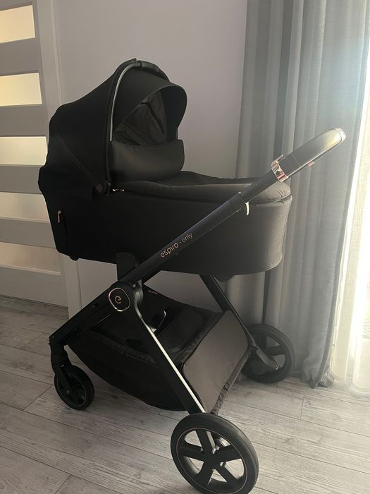 Wózek 3w1 z fotelikiem Espiro Only czarny