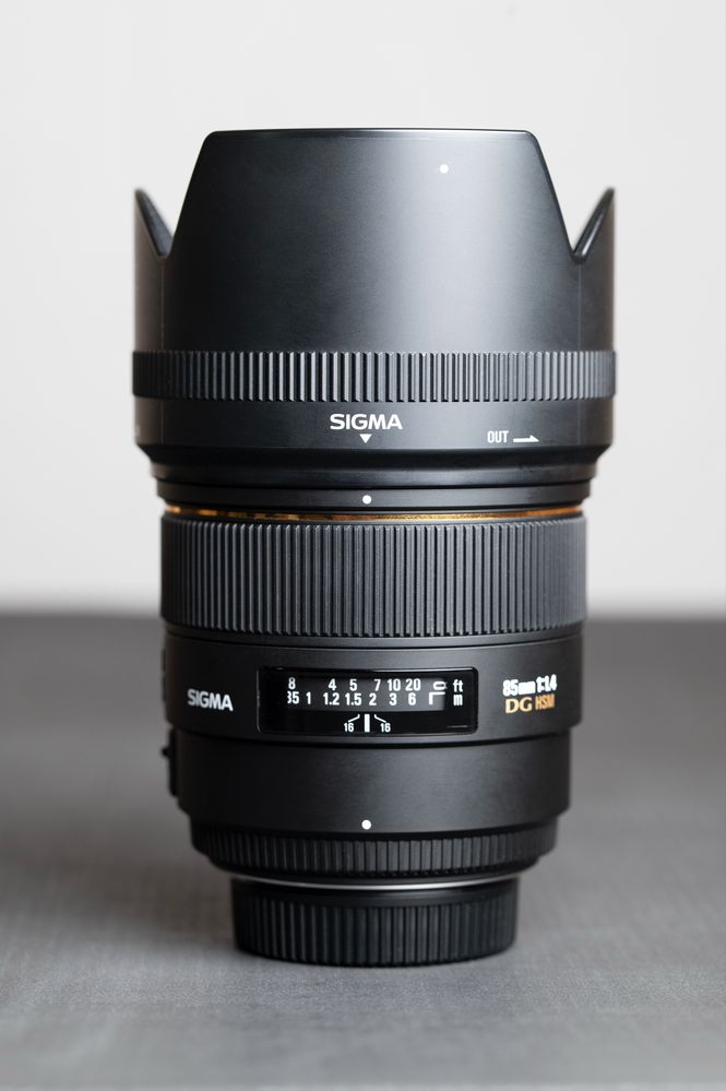 Sigma 85mm f/1.4 EX DG HSM для Nikon F