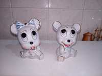 Mickey e Minnie em Porcelana