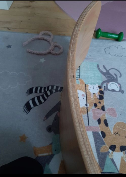 Drewniana deska do bujania wobbel