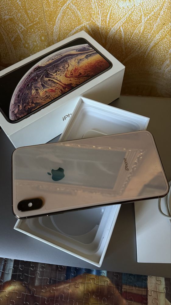 iPhone XS MAX 256gb Gold 2 sim